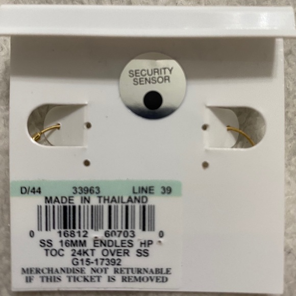 Hoop earrings - Picture 2 of 4